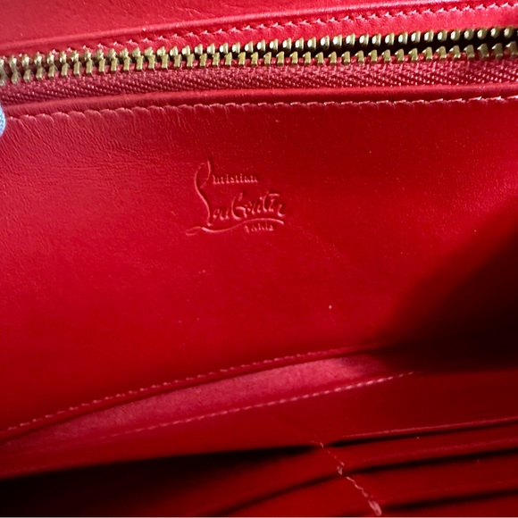 Christian Louboutin multicolored Studded Leather Continental Wallet - Picture 11 of 12